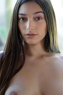 Presenting Shelena by Luca Helios indoor brunette brown eyes...