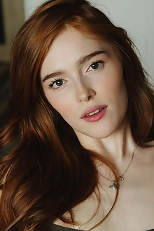 Jia Lissa in Sweet Bites by Flora indoor redhead green eyes ...